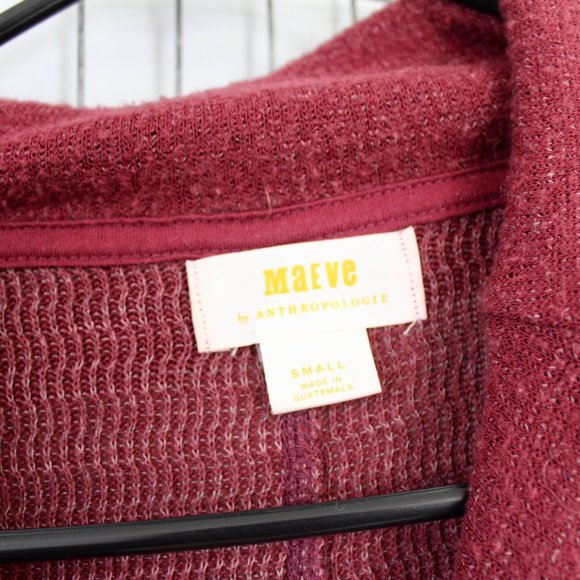 Maroon Mauve Flowy Sweater - Picture 5 of 7